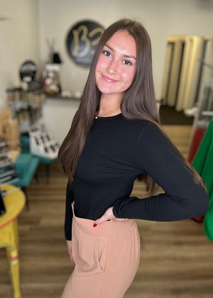 Taupe Wide Leg Pants - B3 Boutique, LLC