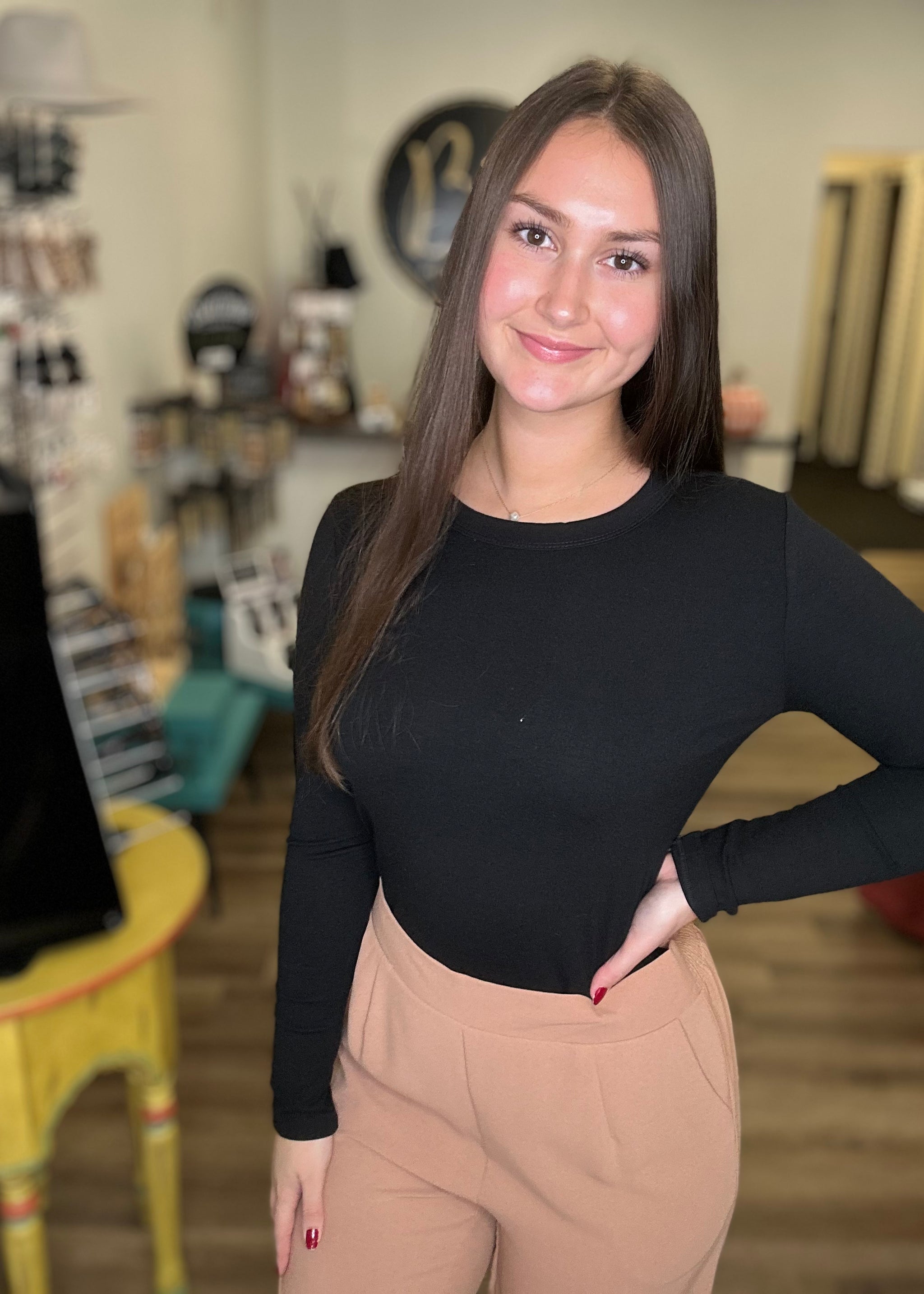 Taupe Wide Leg Pants - B3 Boutique, LLC