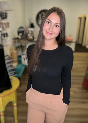 Taupe Wide Leg Pants - B3 Boutique, LLC