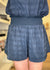 Navy Textured Shorts - B3 Boutique, LLC
