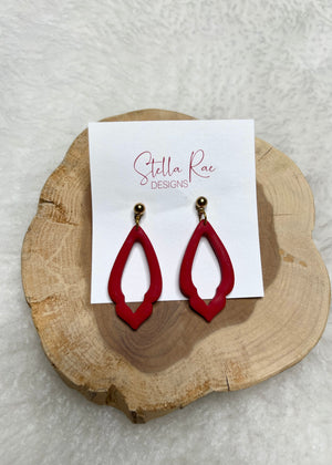 Stella Rae Clay Earrings - B3 Boutique, LLC