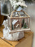 snowy lighted terrarium ornament - B3 Boutique, LLC
