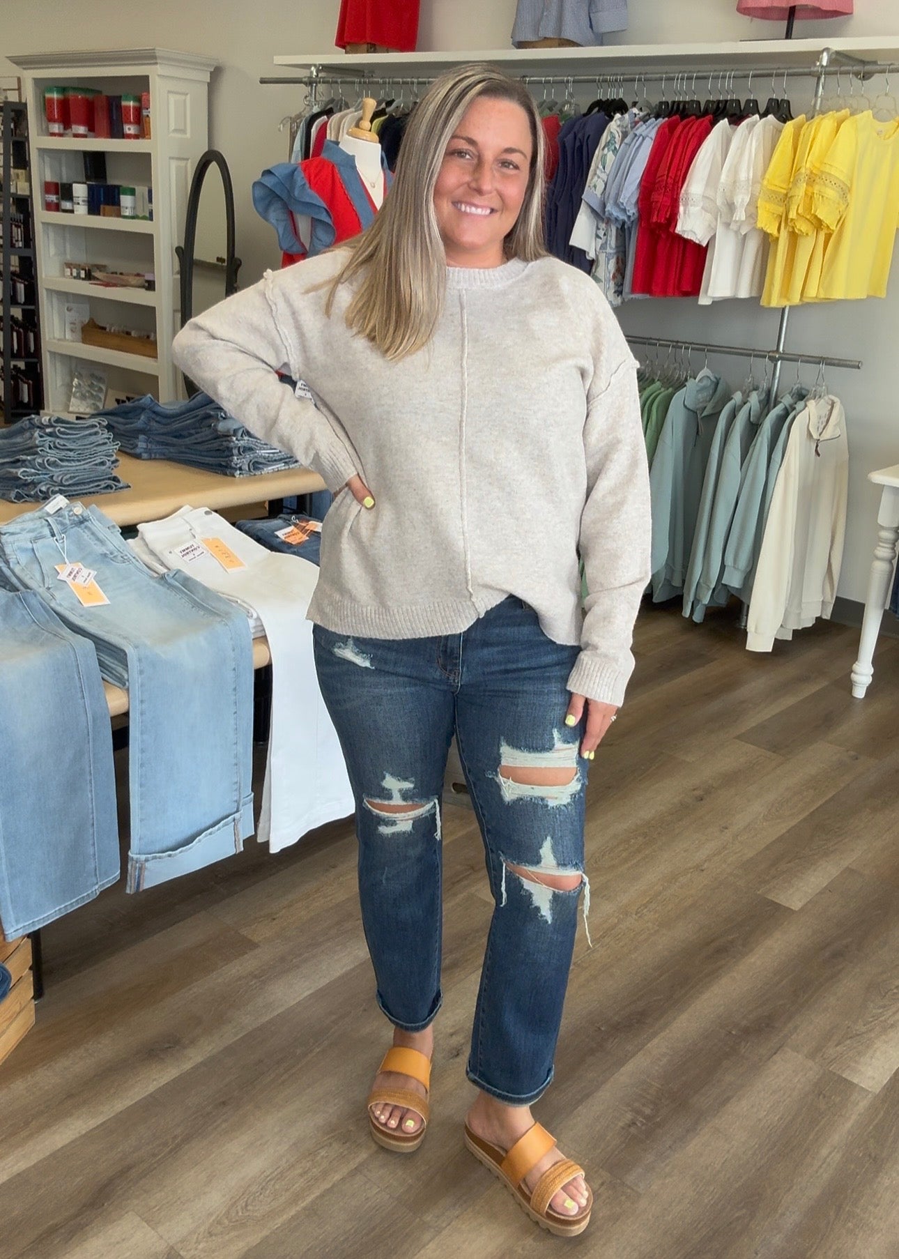 Oatmeal Sweater