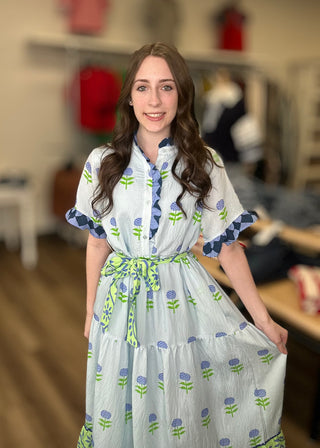 Step Into Spring Maxi Dress - B3 Boutique, LLC