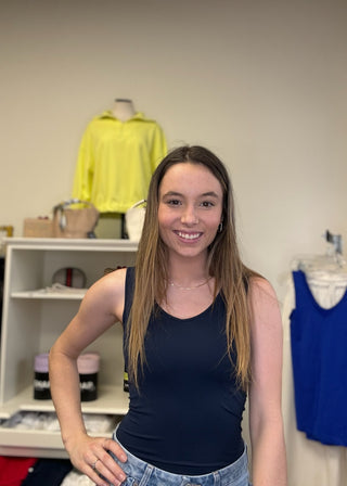 Navy Reversible Tank - B3 Boutique, LLC
