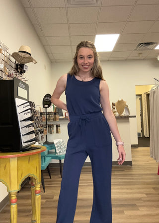 Poly Span Scuba Luxury Jumpsuit - B3 Boutique, LLC