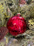 Red Blown Glass Ornament - B3 Boutique, LLC
