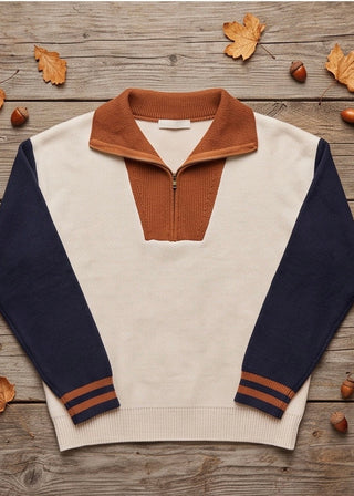Color-Block Sweater
