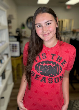 Tis the Season Football Tee - B3 Boutique, LLC