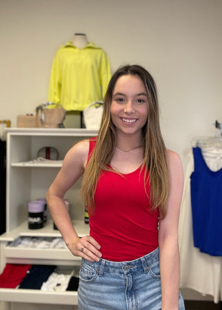 Red Reversible Tank - B3 Boutique, LLC