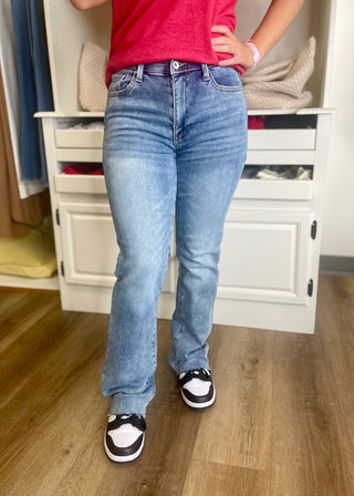 Low Rise Skinny Bootcut Jeans - B3 Boutique, LLC
