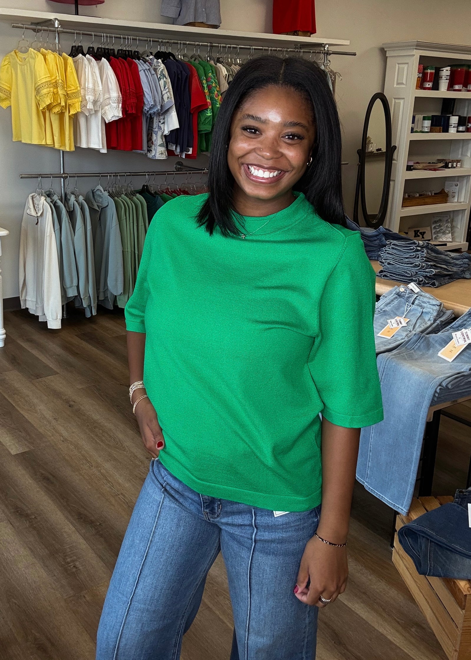 Green Green Short Sleeve