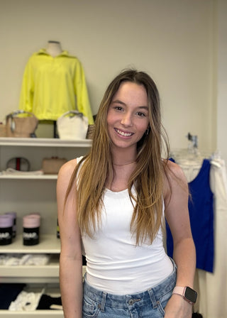 Ivory Reversible Tank - B3 Boutique, LLC