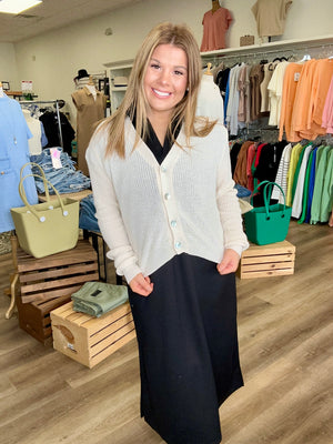 Lightweight Cream Cardigan