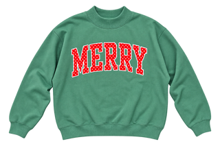 Merry Polka Dot Sweatshirt