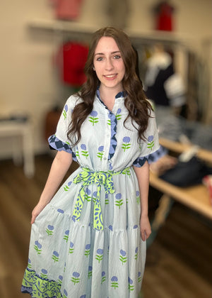 Step Into Spring Maxi Dress - B3 Boutique, LLC