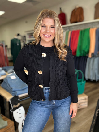 Black California Breeze Vest - B3 Boutique, LLC