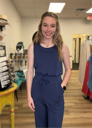 Poly Span Scuba Luxury Jumpsuit - B3 Boutique, LLC