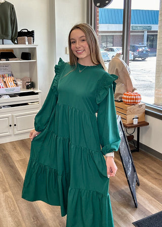 Touch of Fall Dress - B3 Boutique, LLC