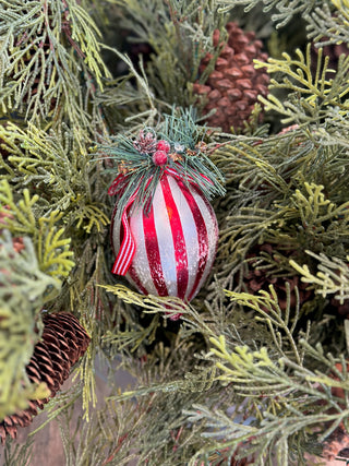Striped Ornament - B3 Boutique, LLC