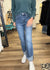 Risen High Rise Straight-Cuffed Relaxed Jeans