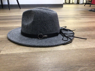 Smoke gray floppy hat - B3 Boutique, LLC