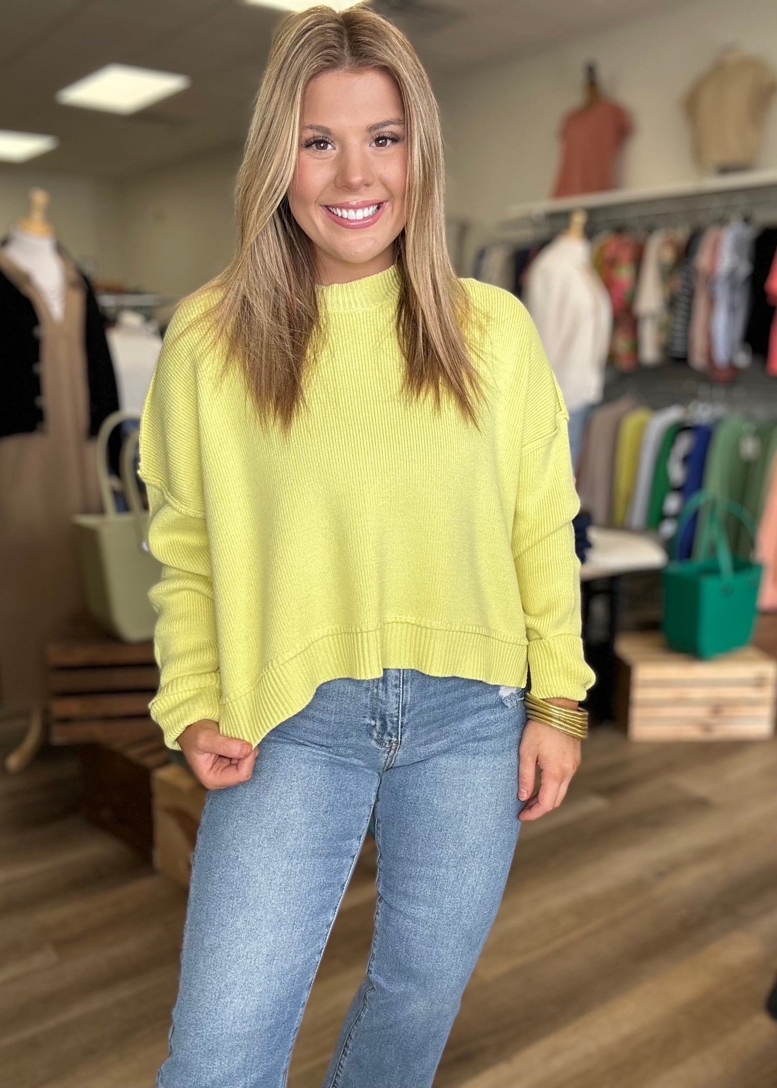 Knit Sweater - B3 Boutique, LLC