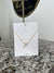 Small cross necklace - B3 Boutique, LLC