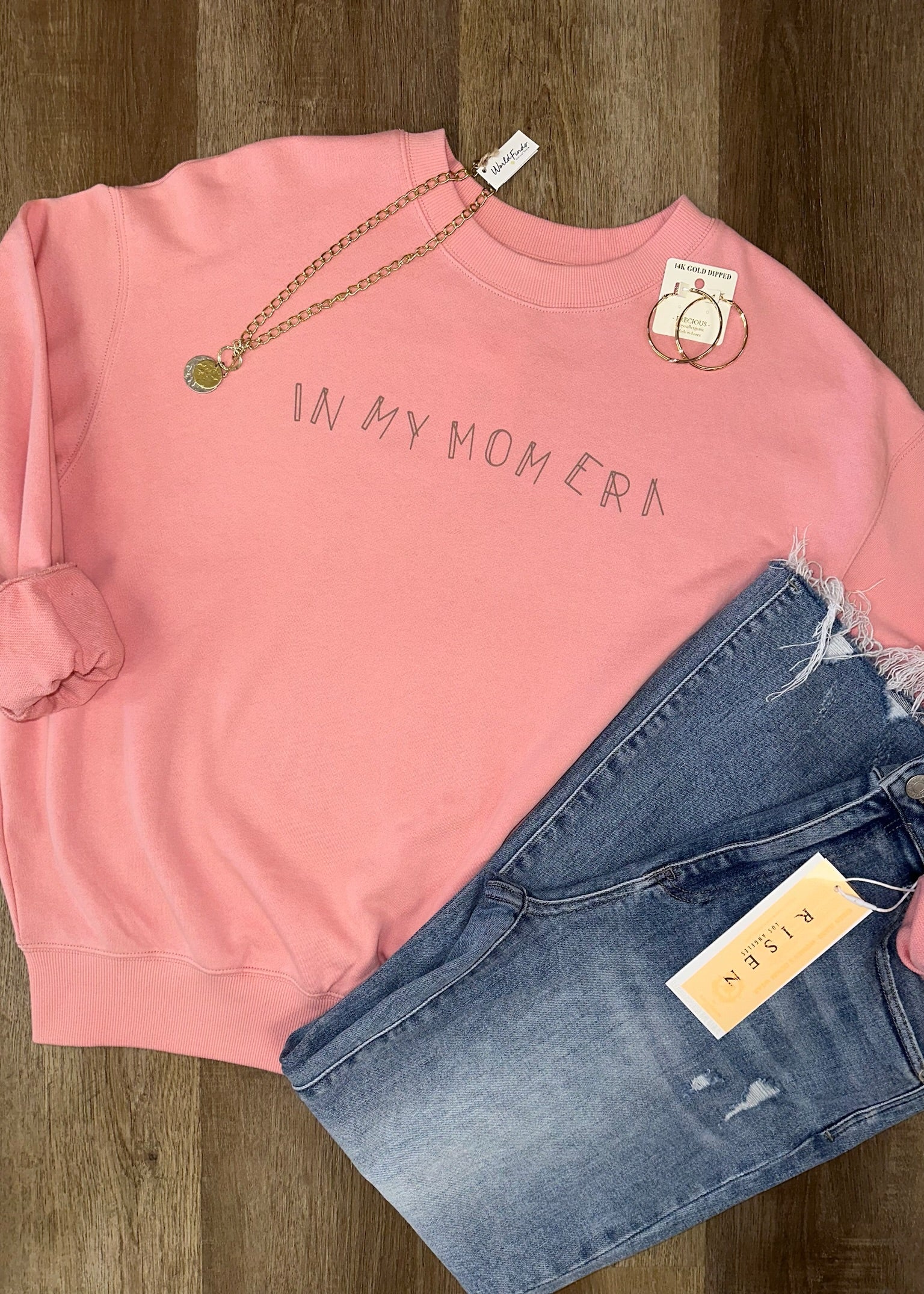 In My Mom Era Sweatshirt - B3 Boutique, LLC