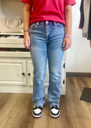 Low Rise Skinny Bootcut Jeans - B3 Boutique, LLC