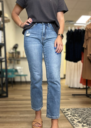 Special A Medium Light Jeans - B3 Boutique, LLC
