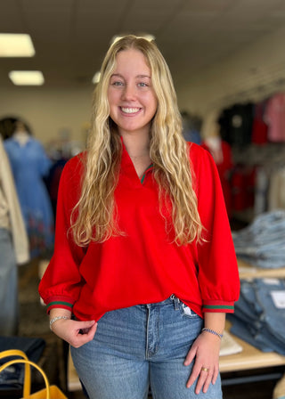 Maggie Pullover Top - B3 Boutique, LLC