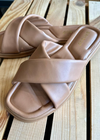 The Sahara Tan Strap Sandal - B3 Boutique, LLC