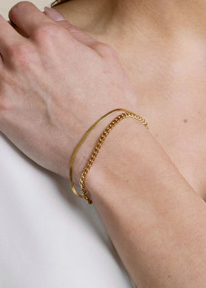 Baxter Bracelet - Gold - B3 Boutique, LLC