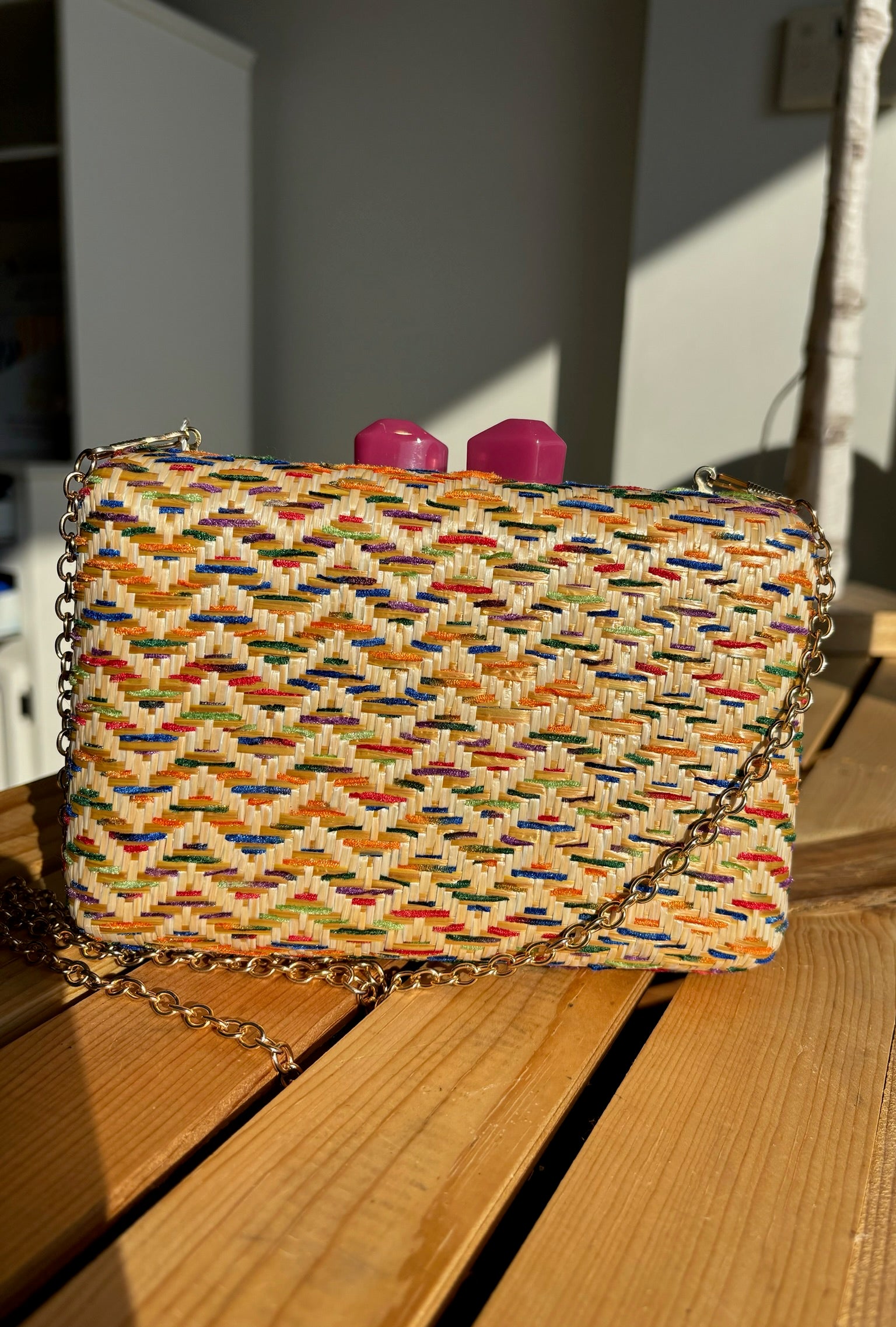 Riya pink purse - B3 Boutique, LLC