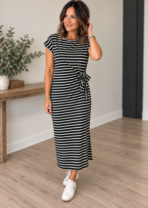 Black and Ivory Midi