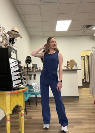 Poly Span Scuba Luxury Jumpsuit - B3 Boutique, LLC