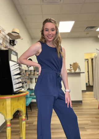 Poly Span Scuba Luxury Jumpsuit - B3 Boutique, LLC