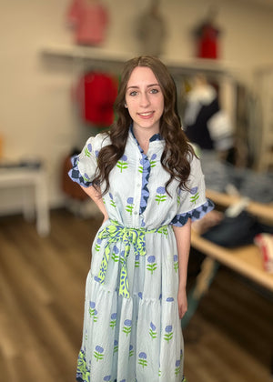 Step Into Spring Maxi Dress - B3 Boutique, LLC