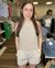 Soft Taupe Stripe Shorts