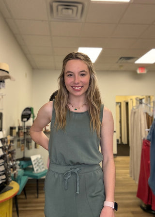Sleeveless Jumpsuit - B3 Boutique, LLC