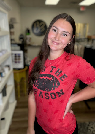 Tis the Season Football Tee - B3 Boutique, LLC