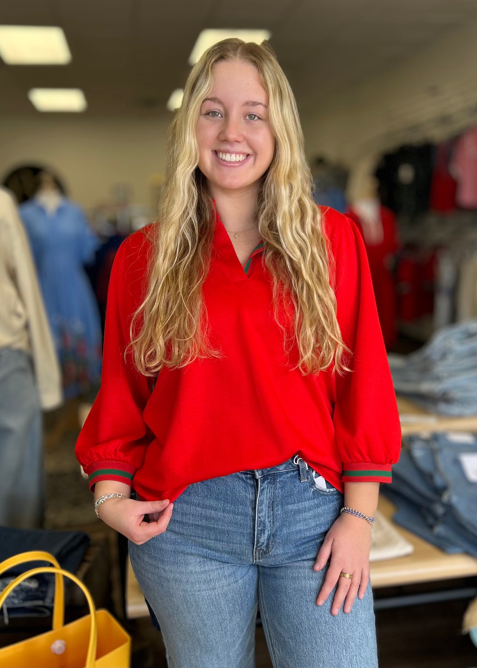 Maggie Pullover Top - B3 Boutique, LLC