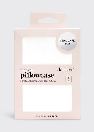 Satin Pillowcase - Ivory - B3 Boutique, LLC