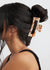 Eco-Friendly Jumbo Open Shape Claw Clip - Brown - B3 Boutique, LLC