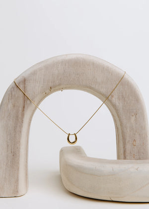 Hold Your Horses Necklace - Gold - B3 Boutique, LLC