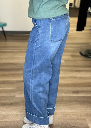 New Vervet Wide Leg Jeans - B3 Boutique, LLC