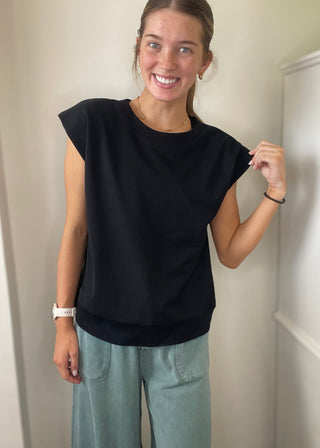 Cotton French Terry Crew Neck - B3 Boutique, LLC
