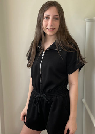 Black Romper - B3 Boutique, LLC