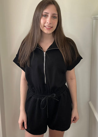 Black Romper - B3 Boutique, LLC